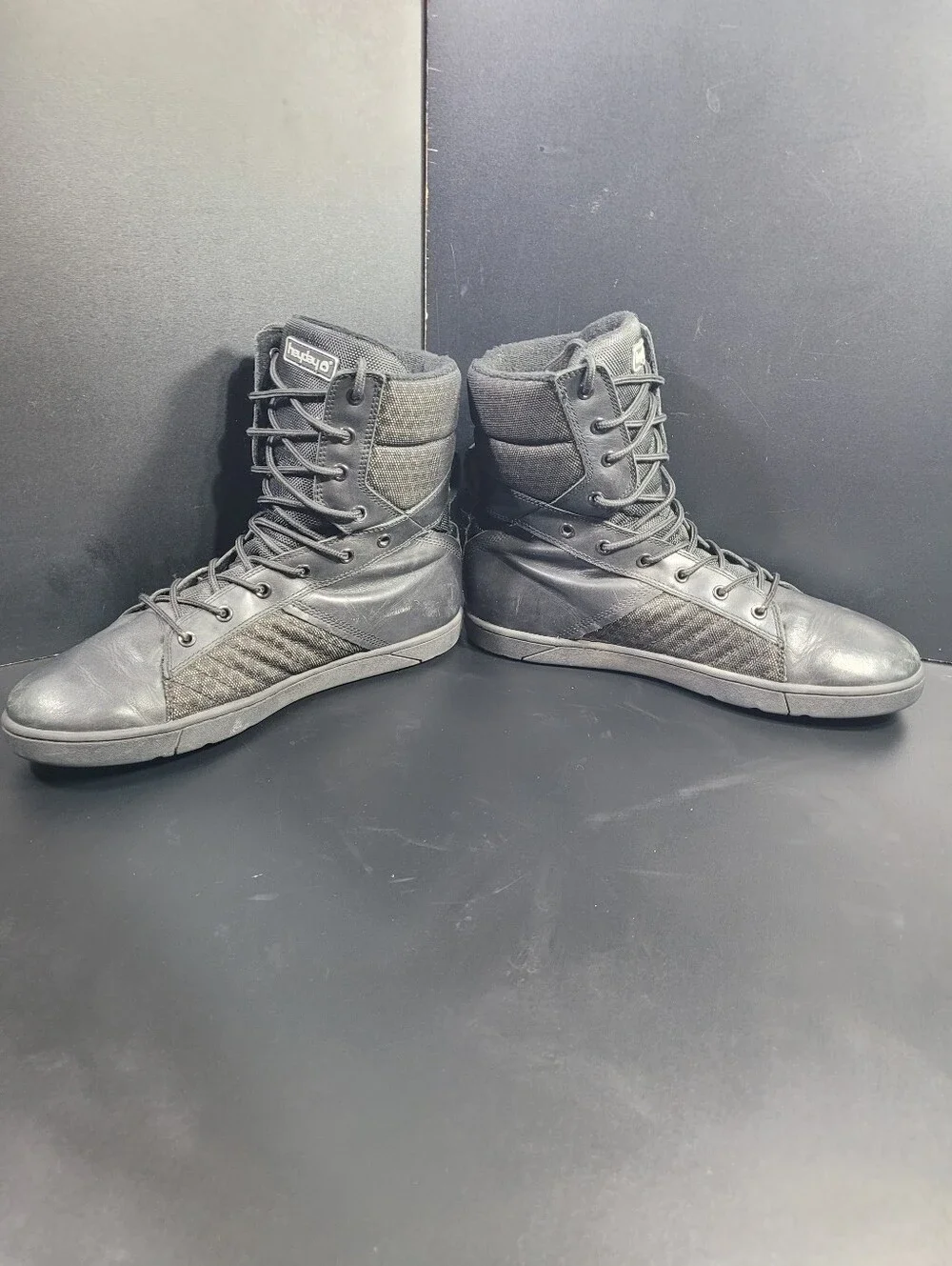 Heyday Footwear Mutant Mens High Top Wrestling Shoes Gym Training Boots Size 10